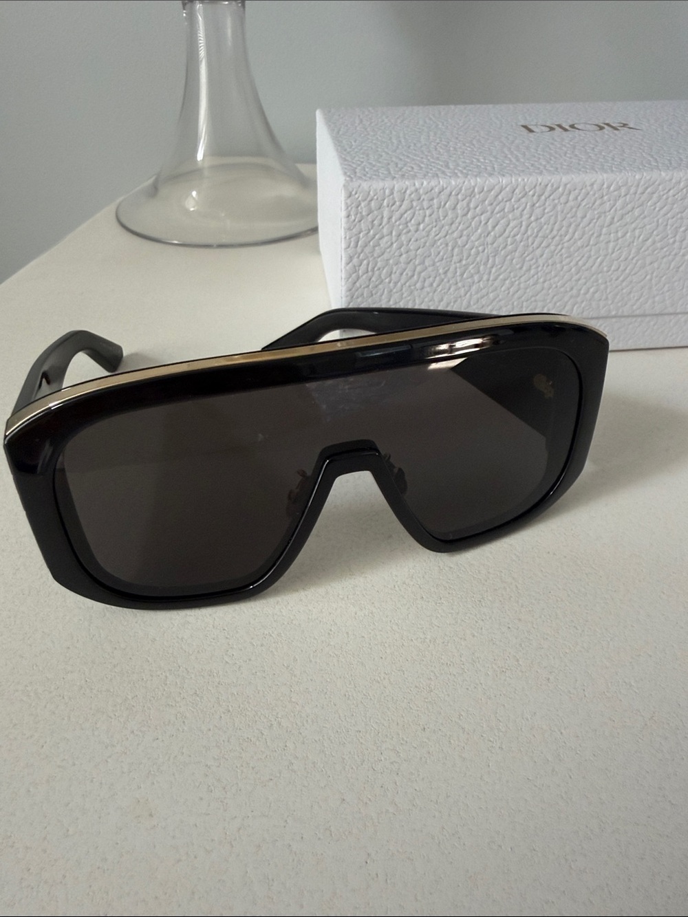 Dior Black Shield Sunglasses Diorgraphique M2U